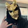 Akcesoria kostiumowe Usuwa się, aby zwyciężyć Alexa straszne maski propon Maska Halloweenowa impreza Deathcore Darkness Mask 200929 L230918