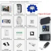 Dörrklockor Hem Wired 7 -tums Video Door Phone Intercom Entry System 1 Monitor + 1 RFID Access IR Camera + Electric Control Door Lock HKD230918