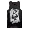 CJLM Men Tank Tops Black Cool Print Skull Poker 3D Vest Hombre Hip Hop Punk Style Crewneck Sleeveless Shirts Undershirts 5XL247J