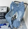 Woman Streetwear Hip Hop Low Rise Baggy Jeans for Men Korean Y2k Fashion Trousers Cross Denim Women Cargo Pants Punk Clothes wholesale brand