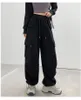 Women's Pants Harajuku Oversized Solid Work Long Women Streetwear Vintage Y2k Hip Hop Wide Leg Joggers Trousers Baggy Sweatpants