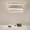 Kroonluchters Vierkante plafondverlichting voor slaapkamerdecoratie Studeerkamer Led-kroonluchter Dimmen Moderne armaturen