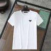 Hommes Prrada T-shirt Femmes Designer T-shirt Lâche T-shirt Top Hommes Chemise décontractée Vêtements de luxe Vêtements de rue Polos à manches courtes T-shirt Remise en gros