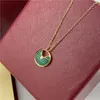 hart ketting liefde kettingen luxe sieraden ontwerper voor vrouwen 18K opkomst gouden schelp agaat amulet hanger ketting sieraden ontwerpers verjaardagsfeestje geschenken