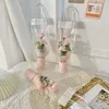 Fiori decorativi Bouquet di fiori di sapone creativo Garofano Falso artificiale Decorazione per feste domestiche Regali per la festa della mamma