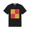 Herren-T-Shirts, Designer-T-Shirt mit dreidimensionalem Relief, kurzärmelig, Rundhalsausschnitt, für Männer und Frauen, Paare