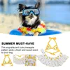 Dog Apparel Bikini Dress Pineapple Swim Suit Pet Clothes Clothing Dogs Super Small Cute For Swimming And Bathing