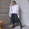 Pantalon pour femme, jupe à jambes larges, Style Yamamoto, Design Double couche, ample, suspendu, sens du Large, printemps et automne