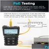 Teşhis Araçları NF-8209 RJ45 İzleyici POE Ağ Tel Denetleyici Test Aracı Tarama S Wiremap UTP Test Cihaz Bırakma Teslimat Otomobilleri Motosiklet DHFBV