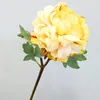 Fleurs décoratives Simulation automne pivoine ornement de haute qualité artificielle mariage fleur pétale pour la saint-valentin Festival fête décor