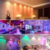 5W 10W 12W Remote Control Colorful RGB LED Downlight Home Round takljus dimbar infälld lampa rgbw spotlight inomhusdekor 85-265v+ledare förare