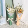 Decoratieve bloemen wensfles LED Eeuwige bloem Handgemaakte rozenanjer Gedroogde bruiloft Home Decor Valentijnsdag cadeau voor vriendin