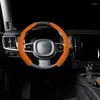 Capas de volante capa de carro segmentada anti deslizamento sweatproof almofada respirável acessórios interiores do automóvel