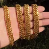 MENS HEAVY YELLOW GOLD CUBAN LINK CHAIN NECKLACE 23 6IN Real people model 100% real gold not solid not money 234W