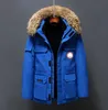 Designer down jackets men's and women's mid-long winter New Canadian style triumphed over couples' overalls thick goose down men's wear