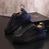 Il più nuovo designer Parrucchiere da uomo Scarpe Strass Lusso Piatto Abito da passeggio Calzature da festa