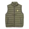 Men's Vests mens vests Vertical collar down warm Sleeveless pony Hip Hop fashion jackets outwear coats S-XXXL YZW0 HKD230918