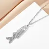 Chaînes en acier inoxydable Vintage Zebrafish Colliers Femme Pendentif en forme de poisson Bijoux Femmes Or Argent Plaqué Métal Déclaration Collier Ras Du Cou