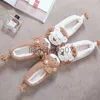 Slippers Fashion Couple Shoes Cute Cartoon Lion Ladies Winter Indoor Home Non-slip Soft Bottom Bag Wit Warm Confinement Shoes x0916