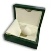 U1 2022 Rolex Luksusowe zielone pudełka męskie dla oryginalnych zewnętrznych zegarków kobiety pudełka pudełka pudełka na rękę na rękę