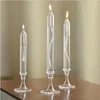 Portacandele Biocamino in vetro con fiamma reale Lampada a olio romantica Riscaldatore da tavolo