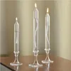 Bougeoirs Vraie Flamme Verre Bio Cheminée Lampe À Huile Romantique Chauffage De Table