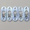 Bath Accessory Set Metal Picture Frame Hangers Two Hole 43mm X 16mm Hanging Bracket Plate Heavy Duty Keyhole Home Supply Sale