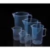 Mätverktyg 1000 ml Plastic Cup Beaker Laboratory Transparent Mixing Tank Container