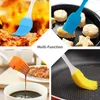 Outils Silicone Grill brosse BBQ huile gâteau pain beurre cuisson brosse cuisson Barbecue Pan cuisine