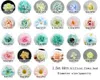 Decorative Flowers 44Pcs Faux Silk Bulk Fake Roses Combo Set DIY Crafts Making Ornament Flower Accessories