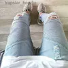 Erkek kot pantolon rendelenmiş pileli ince kot pantolon düz bisiklet rijit skinny jeans sıradan adam yırtılmış kot pantolon siyah mavi l230918