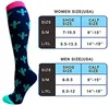 Compression Socks Men Women Knee Stockings Nylon Sports Sock Running Flight Travel Outdoor Hiking Athletic