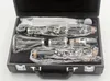 Eastern Music 17 Key BB Silver Plated Keys R13 Style Ebonite Body Clarinet