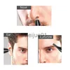 Electric Shavers Keme 3in1 Rechargeable Nose Hair Trimmer Beard Eyebrow Trimmer For Nose And Ears Shaver Hair Removal Shaver Cutting x0918