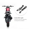 Lichtleisten Arbeitslichter 1 Stück Schwanznummer Kennzeichenleuchte Zubehör Schraubenbolzen Weiße LED Auto Motorrad 12 V Styling Drop Del Dhxuo