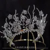 Coiffes diadème filles Quinceanera fête diadèmes cristal mariée strass couronne cheveux ornement bandeau de mariage accessoires 301h