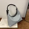 Borse da sera Borsa a tracolla sotto le ascelle da donna Borsa casual alla moda Borsa a mano di grande capacità Secchio coreano semplice Lady Shopper Pendolarismo