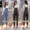 Kobiety Jumpsuits Rompers Stella dżinsowy dżinsowy kombinezon Koreańska wersja cieńsza kombinezon Nowa moda prosta noga-redukcja jednoczęściowe spodnie L230918