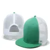 空白のメッシュカモ野球帽を卸売夏のスタイル調整可能なスナップバック帽子女性ファッションスポーツヒップホップボーンLL