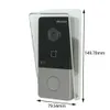 DOORBELLS HIKVISION多言語DS-KV6113-WPE1（C）IPドアベルwifiドアベルドアフォンビデオインターコム防水ICカード解除HKD230918