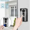 Komórki drzwi Tuya Smart WiFi Door wideo Telefon RFID Kontrola karty 1080p bezprzewodowe drzwi IP System IP System zdalny Villa HKD230918