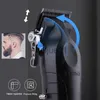 Barbeadores elétricos Kemei Professional Hair Clipper para homens ajustável sem fio elétrico aparador de cabelo recarregável máquina de corte de cabelo lítio x0918