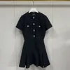 Mini sukienka Maje Tweed Tweed Fit A-Line Sukienka dla kobiet