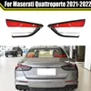 Coque de feu arrière pour Maserati Quattroporte 2021 2022, feux de stop, remplacement de la coque de feu arrière automobile, masque, abat-jour