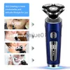 Electric Shavers 4 i 1 Electric Shaver 3D Floating Cutters USB Snabbladdning Rakning Razor Machine för män Blad Portable Beard Trimmer Clipper X0918