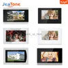 Doorbells Jeatone 7 Inch PoE Monitor for 87 Series SIP IP Video Intercom Full Touch Tuya WIFI Screen 87709/87710/87111/87712/87714/87721 HKD230918