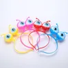 Funny Light Up Big Eyeball Headband Led Flashing Alien Antenna Headwear Martian Space Head Boppers Fashion Hair Accessories