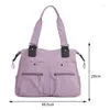 Bolsas de noche Mamá Hombro Viaje de gran capacidad para mamá Bolsos de nylon Señoras Crossbody Tote Impermeable Multibolsillos Bolsa de fin de semana