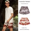 Shorts masculinos Unshackled Série Animal Secagem Rápida Calças de Basquete Vaca Leopardo Americano Mesmo Verão Respirável