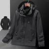 Chaquetas de mujer Otoño e Invierno sólido doble polar para mujeres con chalecos con cremallera completa chaqueta Anorak